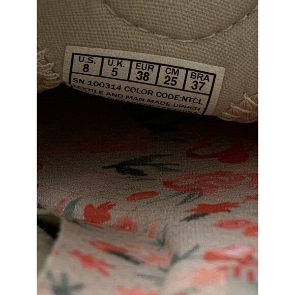 Skechers Commute Time Memory Foam Mules Floral White/Pink Sz 8 Washable Slip Ons - Picture 5 of 8